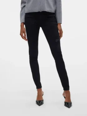 Jeans Vmflash a vita media e vestibilità skinny