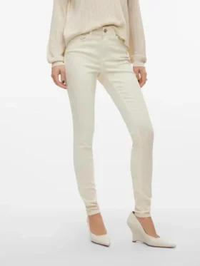 Jeans Vmflash a vita media e vestibilità skinny