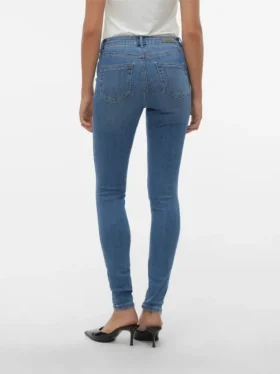 Jeans Vmflash a vita media e vestibilità skinny