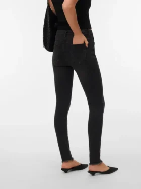 Jeans Vmflash a vita media e vestibilità skinny