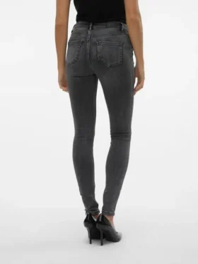 Jeans Vmflash a vita media e vestibilità skinny