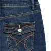 Jeans Vmflash a vita media e vestibilità skinny