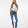 Jeans Vmflash a vita media e vestibilità skinny