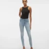 Jeans Vmflash a vita media e vestibilità skinny