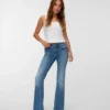 Jeans Vmjean a vita bassa e taglio svasato