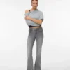 Jeans Vmjean a vita bassa e taglio svasato