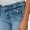 Jeans Vmjean a vita bassa e taglio svasato