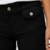 Jeans Vmjean a vita bassa e taglio svasato