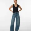 Jeans Vmjuno a vita media e vestibilità ampia