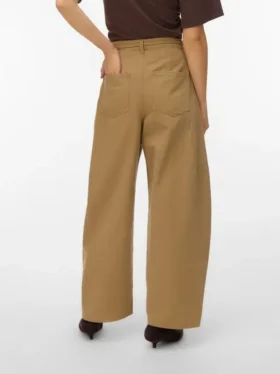 Jeans Vmkaitlin a vita alta e vestibilità ampia