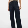 Jeans Vmkathy a vita altissima e gamba larga