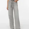 Jeans Vmkathy a vita altissima e gamba larga