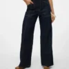 Jeans Vmkathy a vita altissima e gamba larga