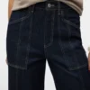 Jeans Vmkathy a vita altissima e gamba larga