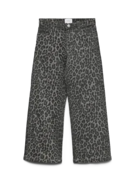Jeans Vmlenora a vita alta e gamba larga