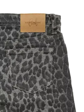 Jeans Vmlenora a vita alta e gamba larga