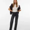 Jeans VMLexi-Stretch a vita media e gamba larga