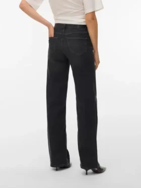 Jeans VMLexi-Stretch a vita media e gamba larga