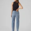 Jeans Vmlinda a vita alta con vestibilità “Mom Fit”