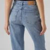 Jeans Vmlinda a vita alta con vestibilità “Mom Fit”