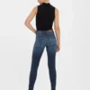 Jeans Vmlux a vita media e vestibilità slim