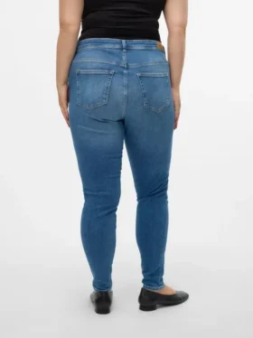 Jeans Vmlux a vita media e vestibilità slim