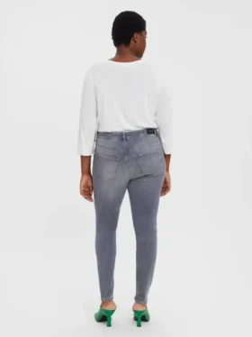 Jeans Vmlux a vita media e vestibilità slim