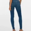 Jeans Vmlux a vita media e vestibilità slim