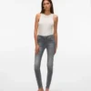 Jeans Vmlux a vita media e vestibilità slim