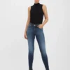 Jeans Vmlux a vita media e vestibilità slim