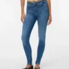 Jeans Vmlux a vita media e vestibilità slim