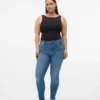 Jeans Vmlux a vita media e vestibilità slim