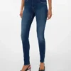 Jeans Vmlux a vita media e vestibilità slim