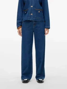 Jeans Vmmargot a vita alta e gamba larga