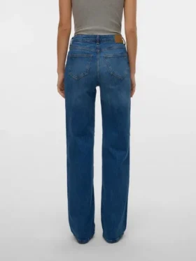 Jeans Vmmelisa a vita media e gamba larga