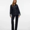 Jeans Vmmelisa a vita media e gamba larga