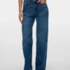 Jeans Vmmelisa a vita media e gamba larga