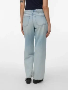 Jeans Vmmilou a vita media e gamba larga