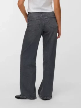 Jeans Vmmira a vita media e vestibilità ampia