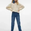 Jeans Vmolivia a vita alta con vestibilità “Mom Fit”