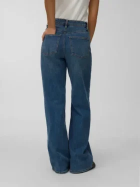 Jeans Vmolivia a vita alta e gamba larga