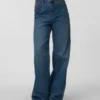 Jeans Vmolivia a vita alta e gamba larga