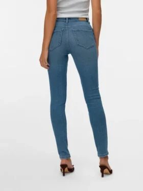 Jeans Vmpaige a vita media e vestibilità skinny