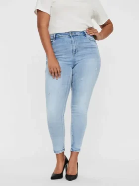 Jeans Vmphia a vita alta e vestibilità slim