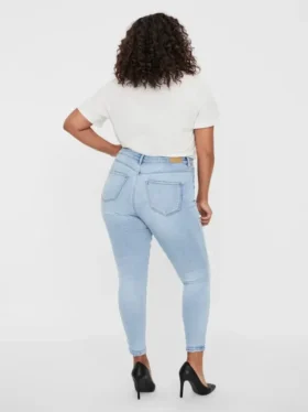 Jeans Vmphia a vita alta e vestibilità slim