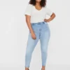 Jeans Vmphia a vita alta e vestibilità slim