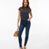 Jeans Vmpolly a vita media e vestibilità skinny