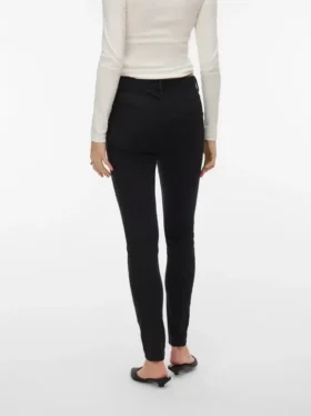 Jeans Vmpolly a vita media e vestibilità skinny