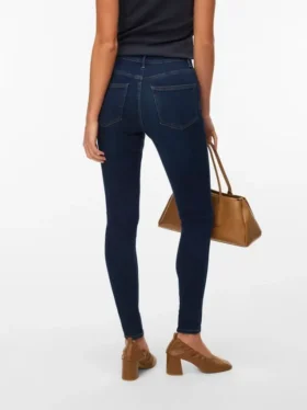 Jeans Vmpolly a vita media e vestibilità skinny