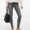 Jeans Vmpolly a vita media e vestibilità skinny